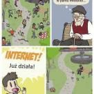 Internet działa